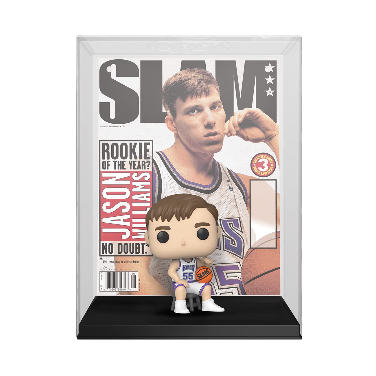 Funko POP! NBA Cover: SLAM - Jason Williams - Collectable Vinyl Figure - Gift Idea - Official Merchandise - Toys for Kids & Adults - Model Figure for Collectors and Display