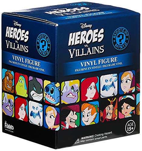 Funko Mystery Mini Blind Box: Disney Heroes V Villains: Pdq (CDU 12)