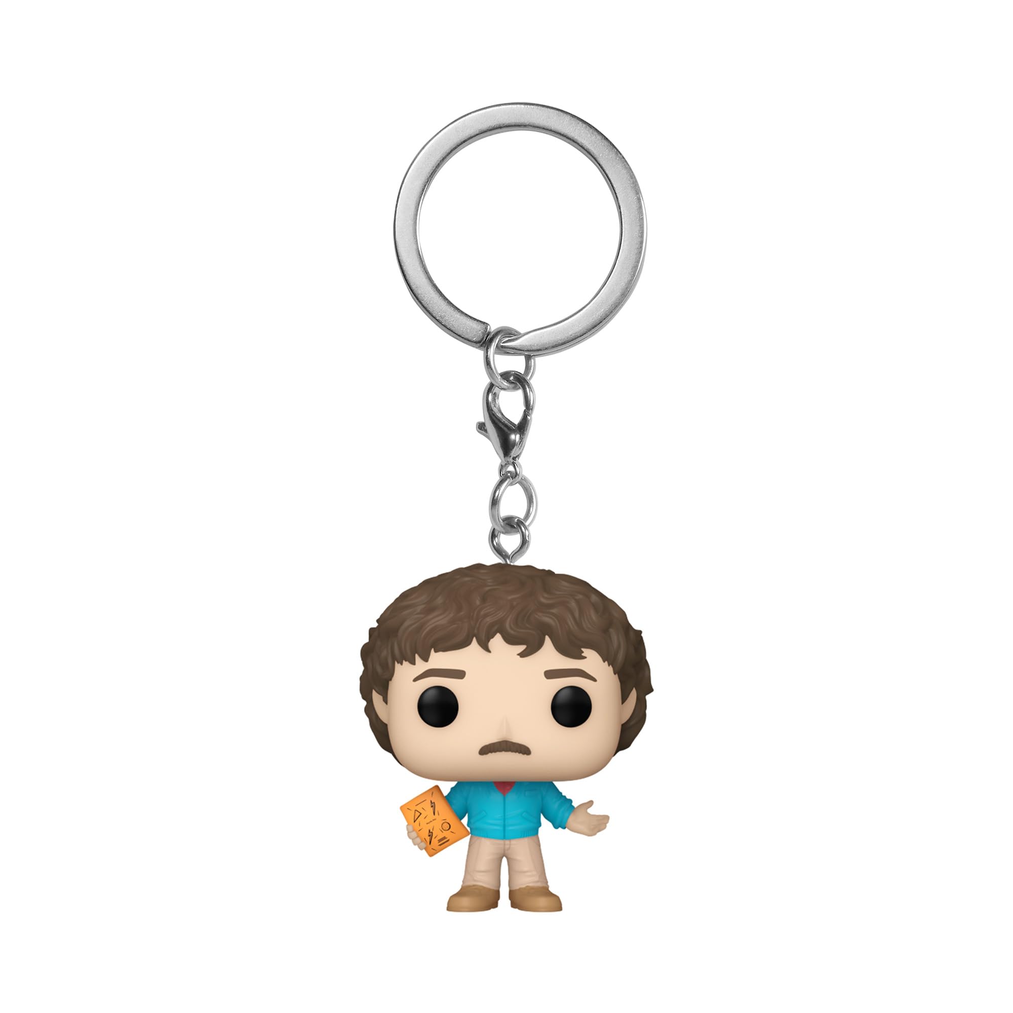 Funko Pop! Keychain: Friends - 80's Ross Geller Novelty Keyring - Collectable Mini Figure - Stocking Filler - Gift Idea - Official Merchandise - TV Fans - Backpack Decor