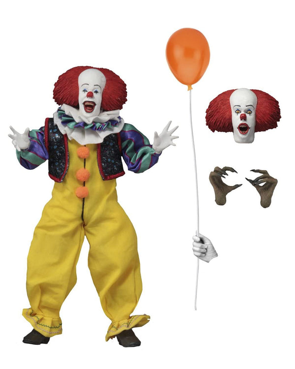 NECA IT 1990 Pennywise 8 Inch Clothed Action Figure