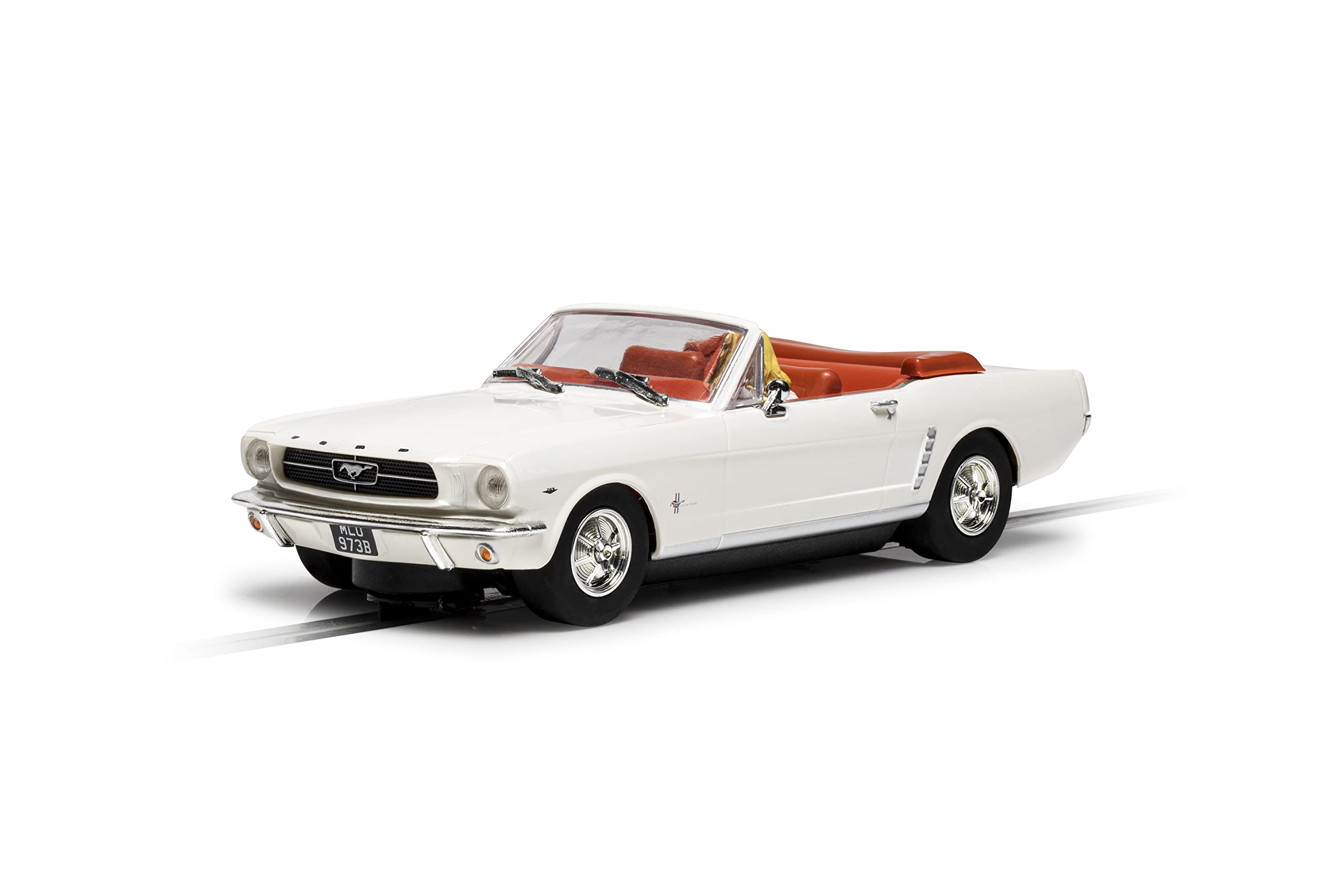 Scalextric James Bond Ford Mustang – Goldfinger - 1:32 Scalextric Car, White