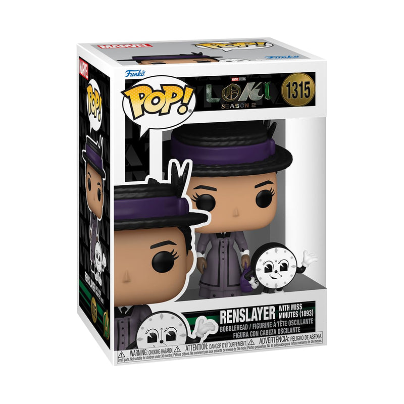 Funko Pop! & Buddy: Loki - Renslayer & Miss Minutes - Collectable Vinyl Figure - Gift Idea - Official Merchandise - Toys for Kids & Adults - TV Fans - Model Figure for Collectors and Display