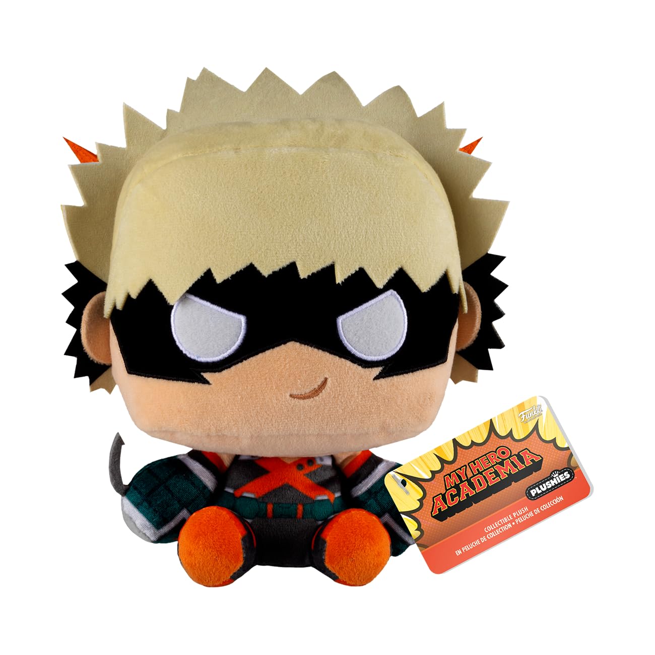 Funko POP! Plush: MHA - Bakugo - (') - My Hero Academia - Collectable Soft Toy - Birthday Gift Idea - Official Merchandise - Stuffed Plushie for Kids and Adults - Ideal for Anime Fans and Girlfriends