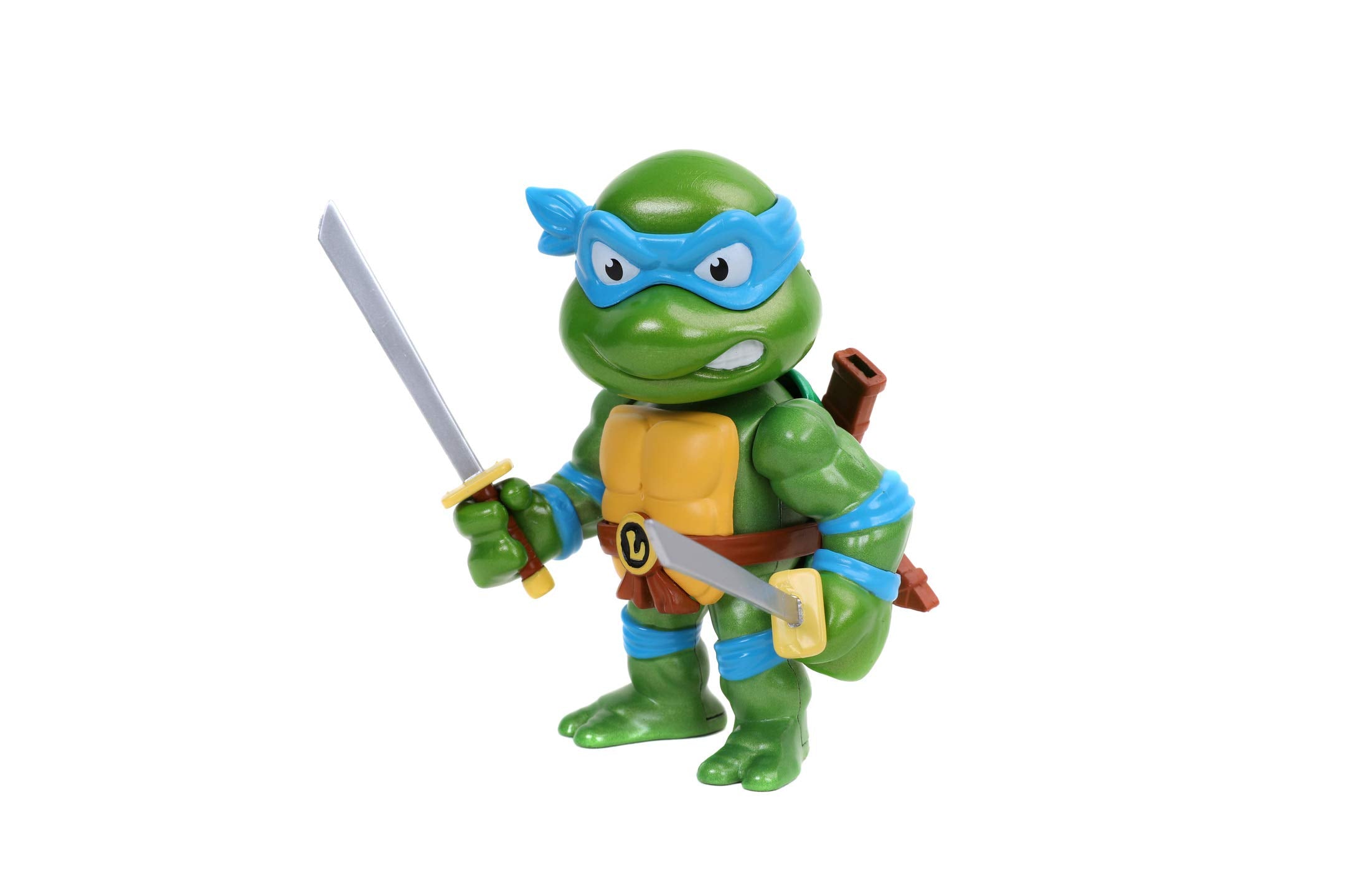 TEENAGE MUTANT NINJA TURTLES 4" LEONARDO DIE-CAST COLLECTOR FIGURE