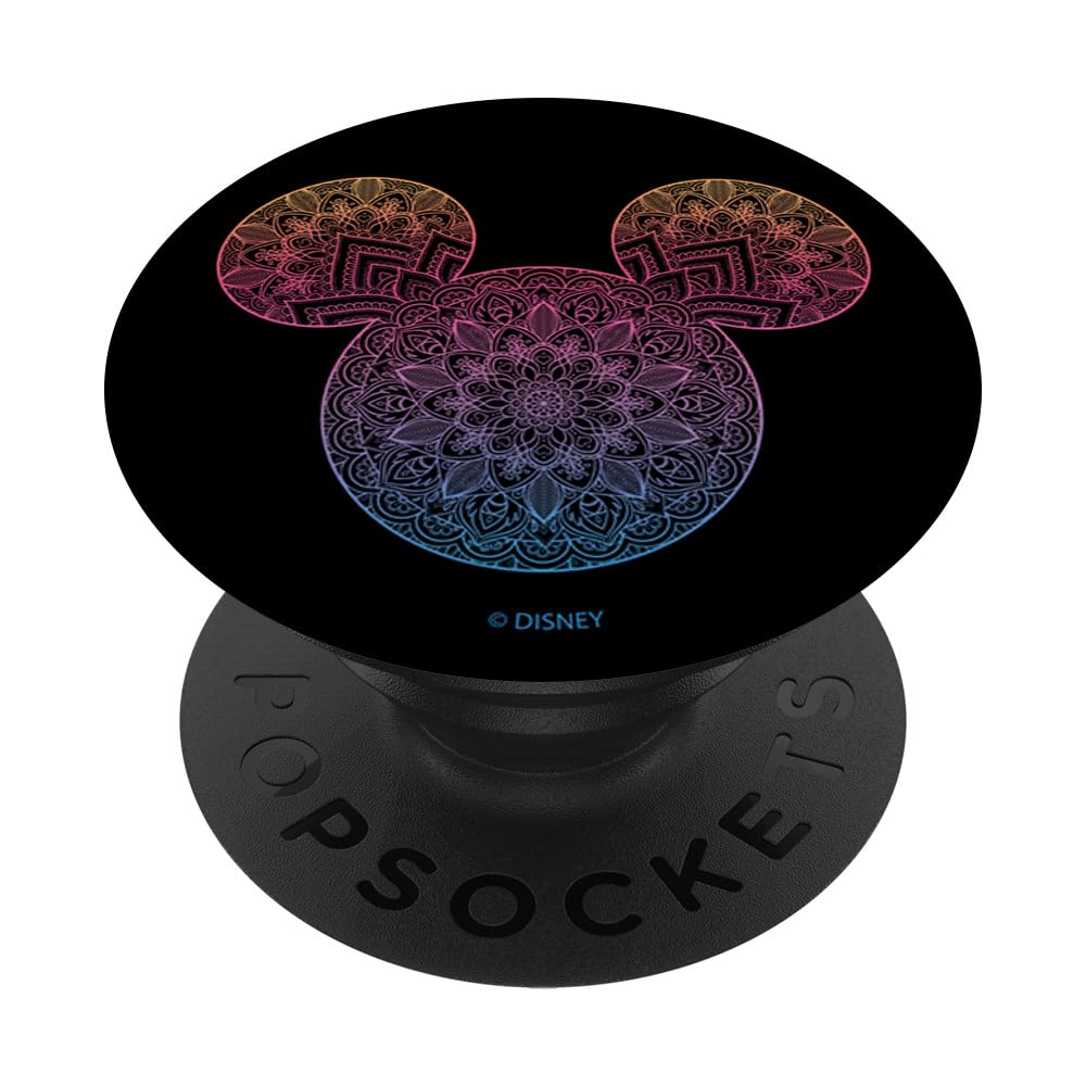 Disney Mickey And Friends Mickey Mandala Fill Ears PopSockets Swappable PopGrip