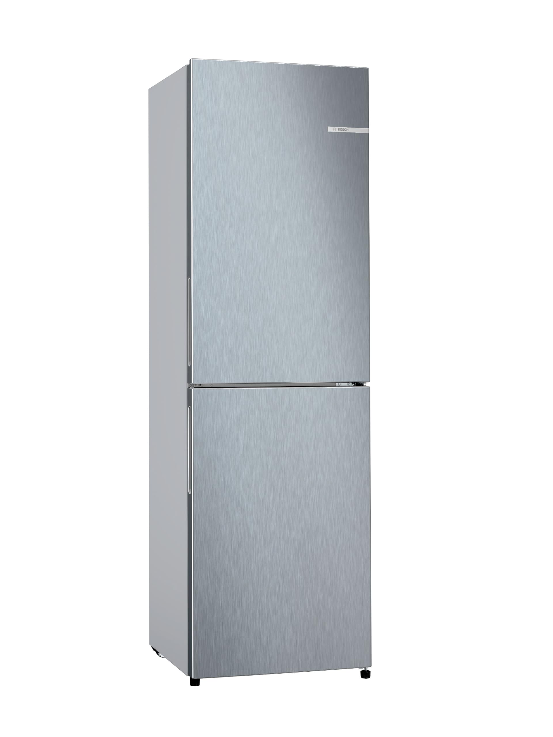 Bosch Series 2 KGN27NLEAG, Free-standing Fridge Freezer with NoFrost, MultiBox LED Lighting 182.4x55 cm