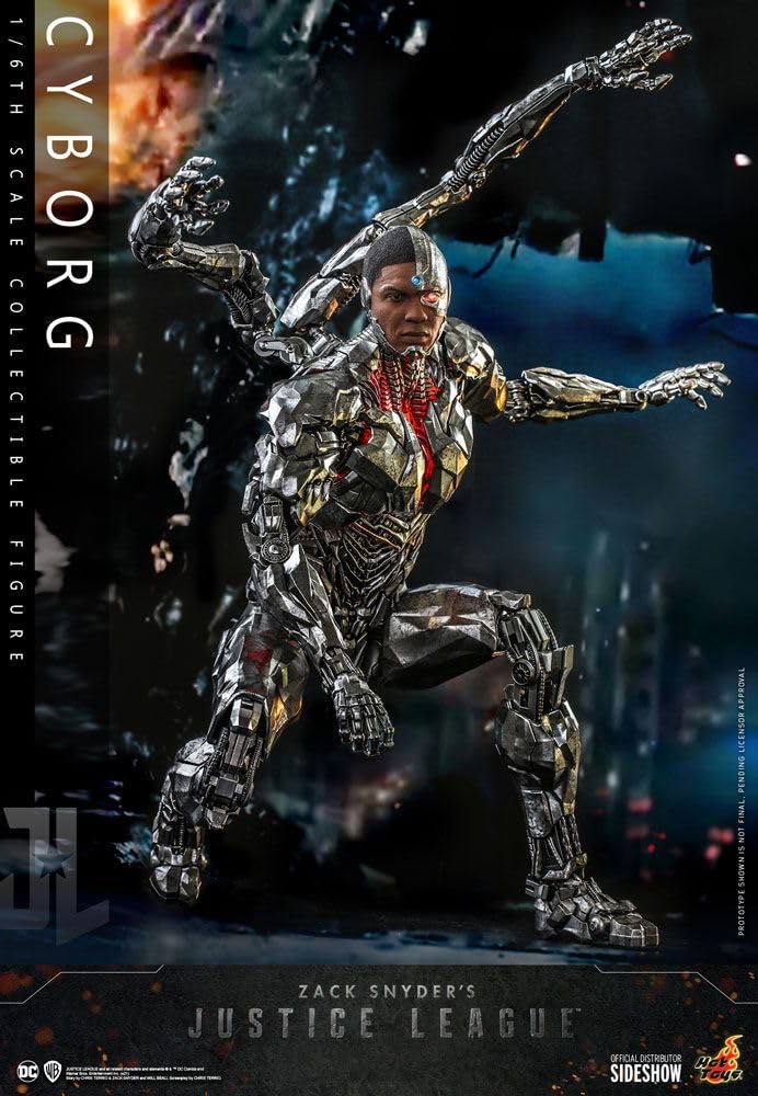 Hot Toys 1:6 Cyborg - Zack Snyder's Justice League, Silver