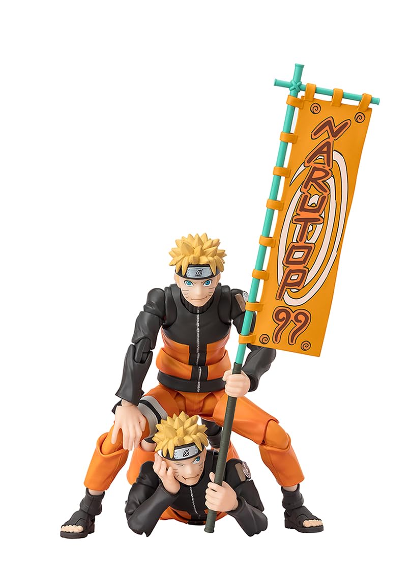 TAMASHII NATIONS - Naruto - Naruto Uzumaki - NARUTOP99 Edition -, Bandai Spirits S.H.Figuarts Action Figure