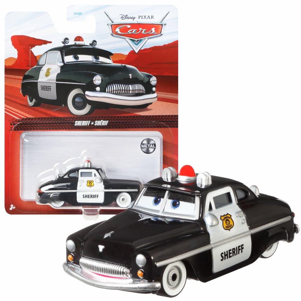 Mattel Vehicles Racing Style Disney Cars Die Cast 1:55 Car, Type: Sheriff