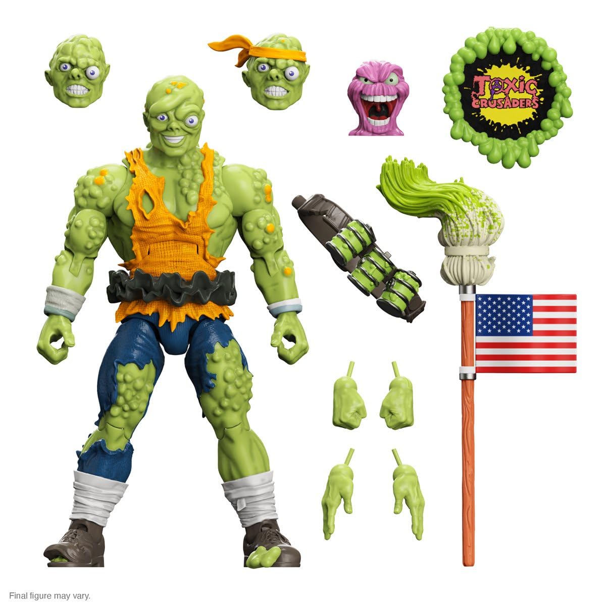 Super7 Toxic Crusaders Ultimates Toxie Figure 18cm