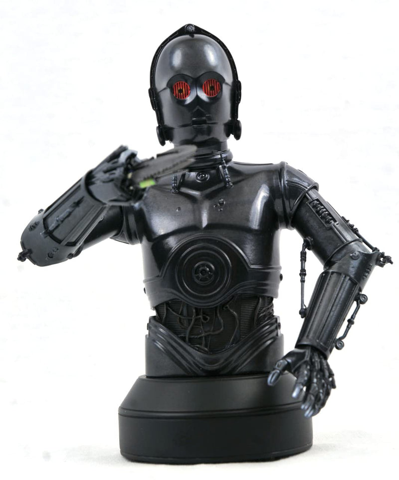 Diamond Select Toys Star Wars Triple Zero 1:6 Scale Mini-Bust, Multicolor, 6 inches