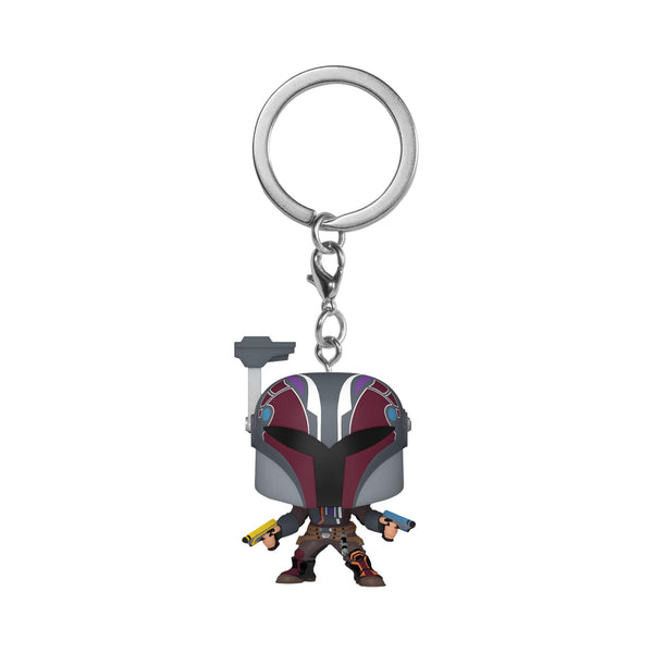 Funko Pop! Keychain: Ahsoka - Sabine Wren - Star Wars Novelty Keyring - Collectable Mini Figure - Stocking Filler - Gift Idea - Official Merchandise - TV Fans - Backpack Decor