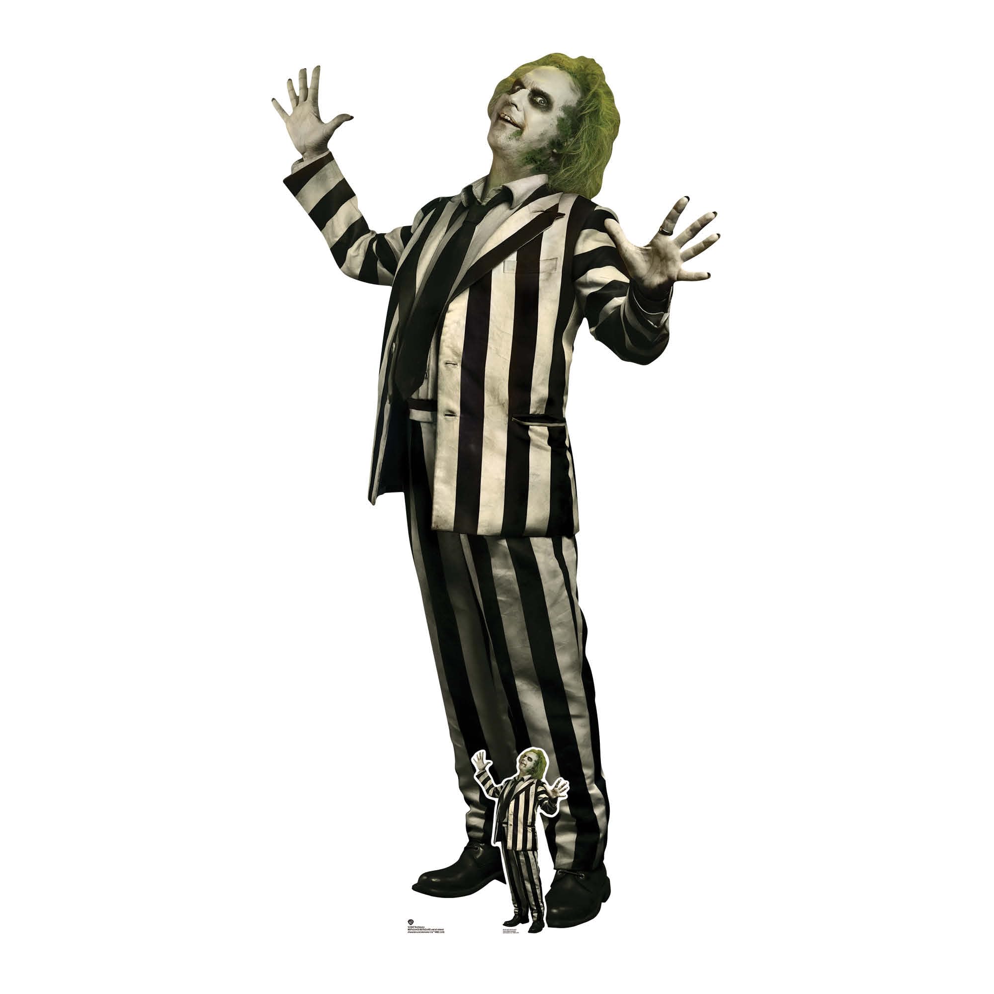 Star Cutouts SC4667 Beetlejuice Michael Keaton Beetlejuice Beetlejuice Cardboard Cut Out Height 178.00cm