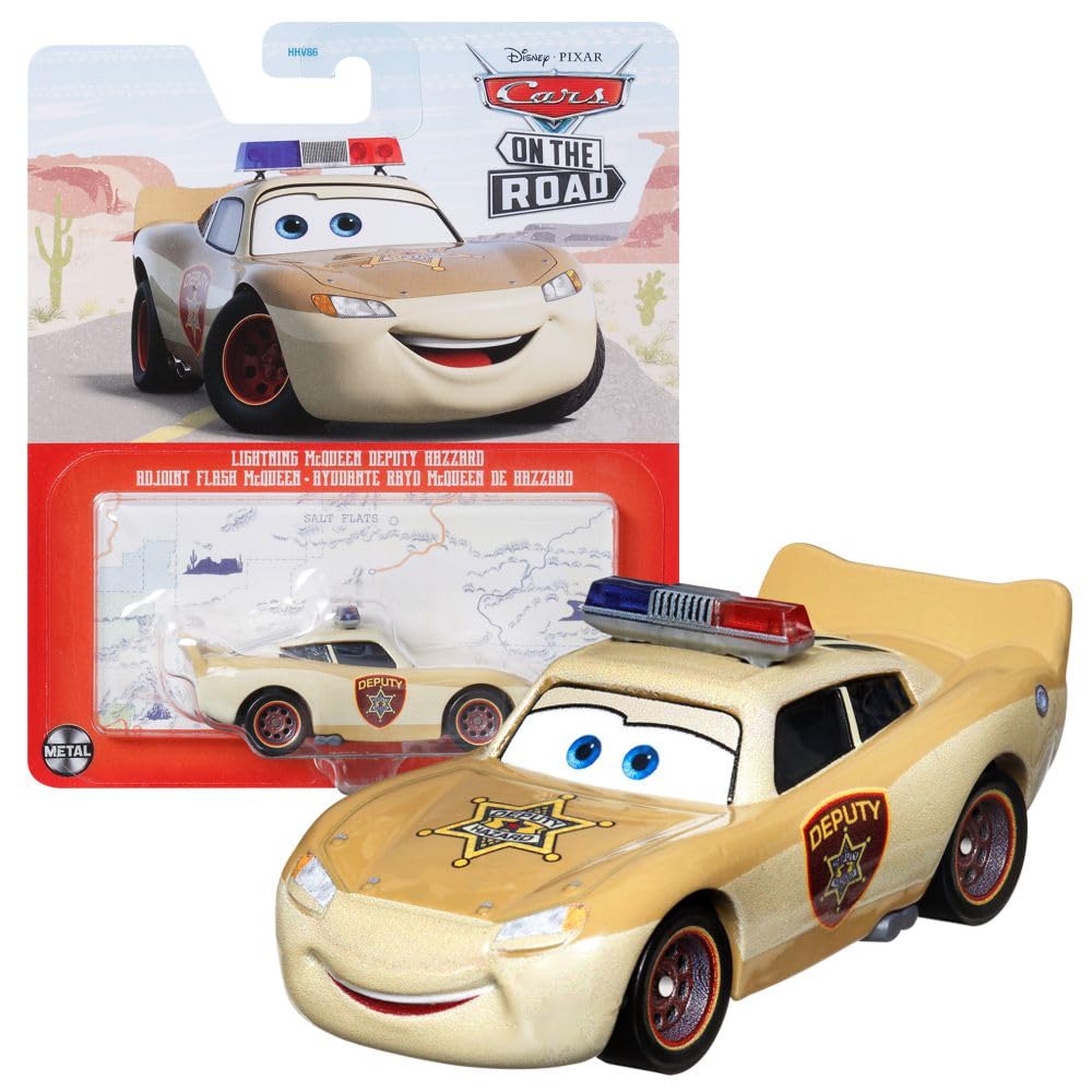 Mattel Vehicles Racing Style Disney Cars Die Cast 1:55 Car, Type: Lightning Deputy