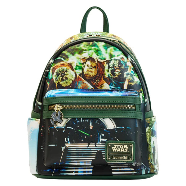 Loungefly Star Wars Mini Backpack Return of The Jedi Official Green One Size