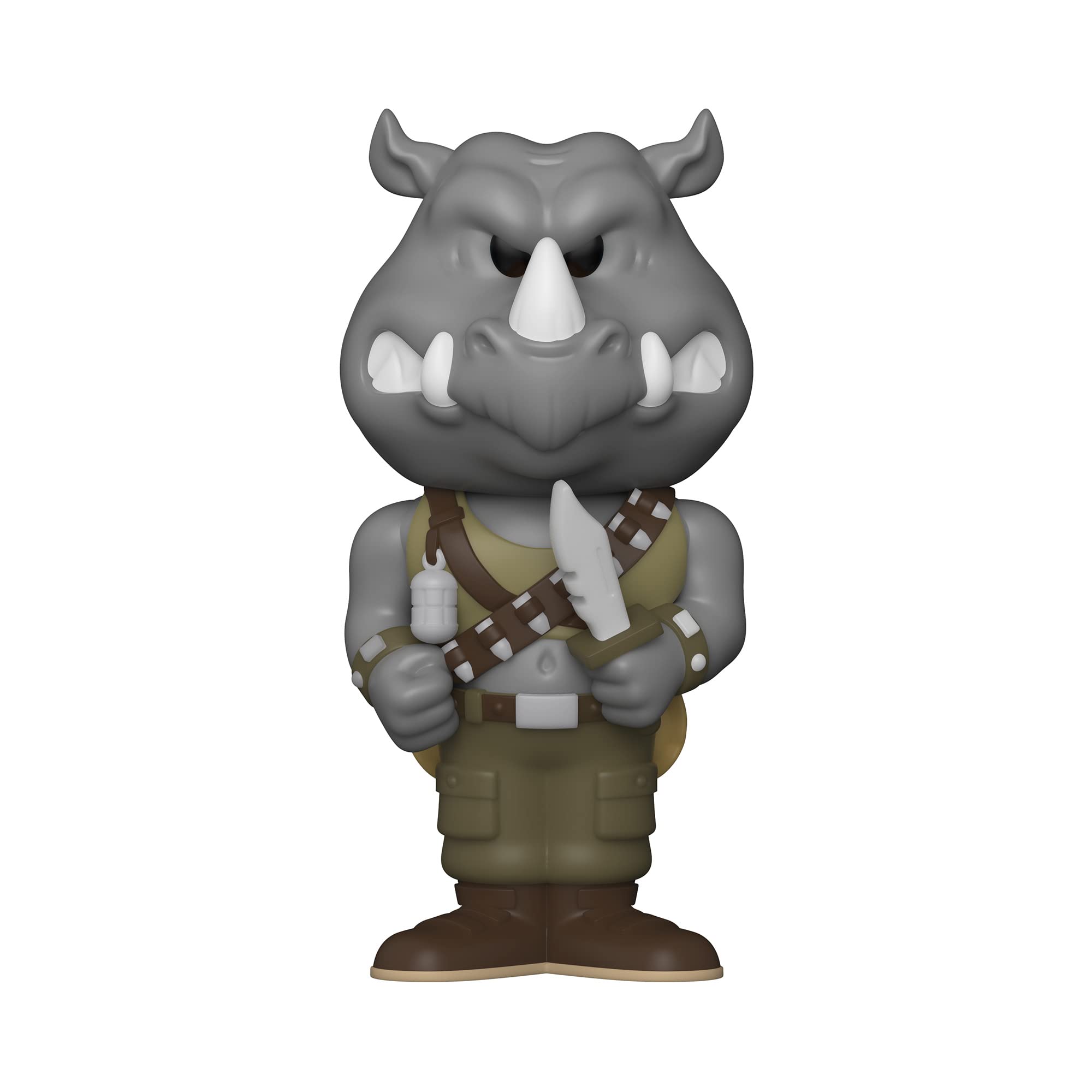 Funko Vinyl SODA: Teenage Mutant Ninja Turtles - (Teenage Mutant Ninja Turtles (TMNT) ) - Rocksteady - 1/6 Odds for Rare Chase Variant - Collectable Vinyl Figure - Gift Idea - Official Merchandise