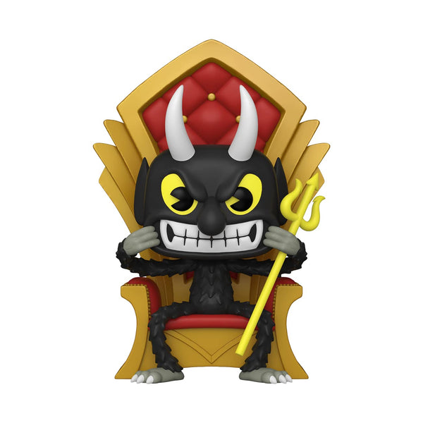 Funko POP! Deluxe: Cuphead - the Devil In Chair - Collectable Vinyl Figure - Gift Idea - Official Merchandise - Toys for Kids & Adults - Video Games Fans - Model Figure for Collectors and Display