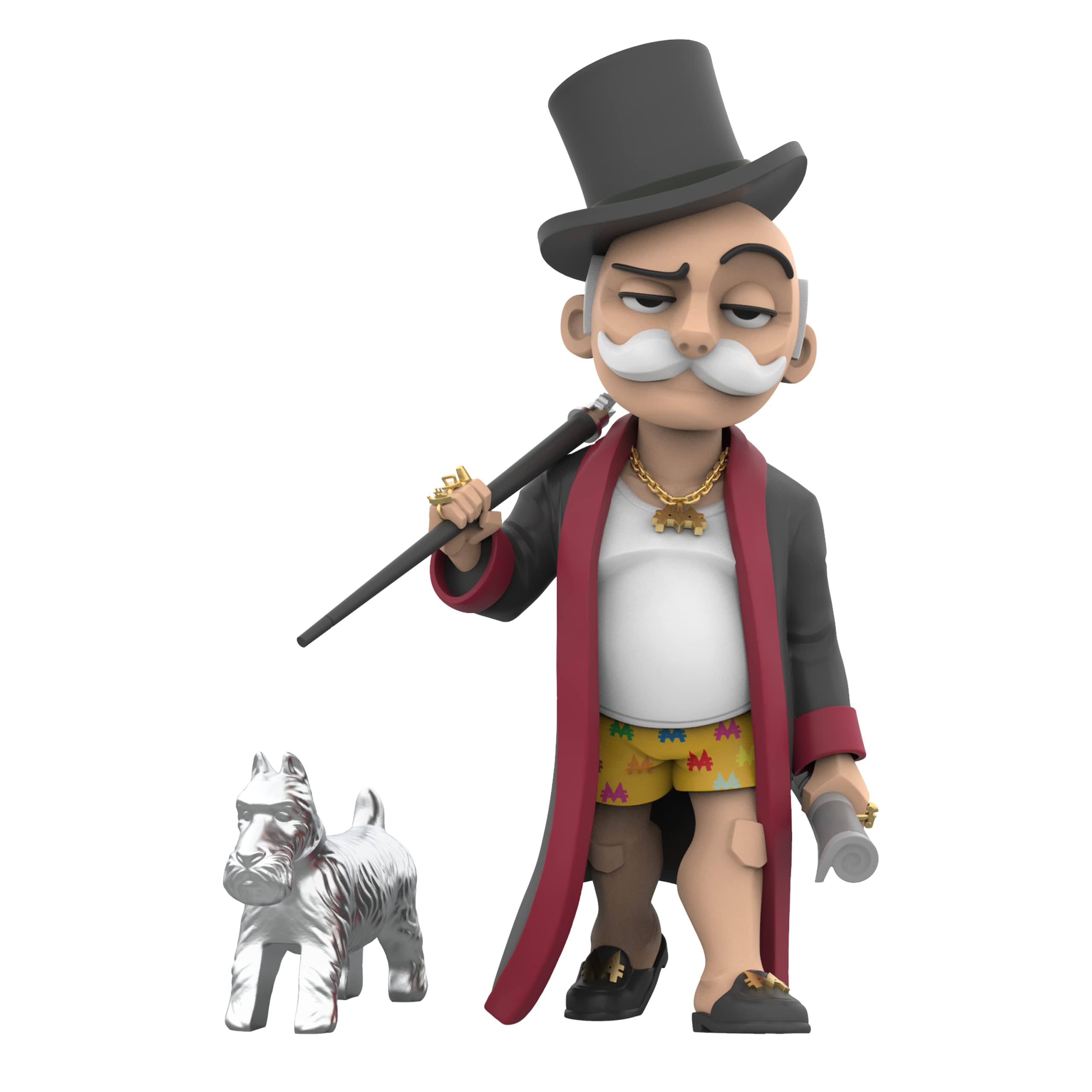 Mighty Jaxx Off_Werk Mr Monopoly Figurine | Off Werk Collection Collectible Art Toys