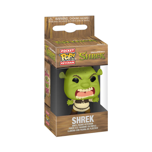 Funko Pop! Keychain: Shrek Dream Works 30th - Scary Shrek Novelty Keyring - Collectable Mini Figure - Stocking Filler - Gift Idea - Official Merchandise - Movies Fans - Backpack Decor