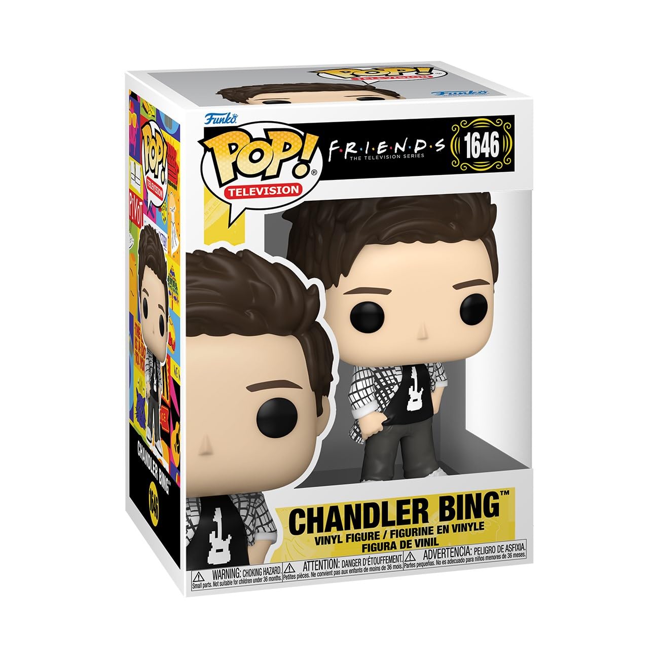 Funko POP! TV: Friends – Chandler Bing - Collectable Vinyl Figure - Gift Idea - Official Merchandise - Toys for Kids & Adults - TV Fans - Model Figure for Collectors and Display