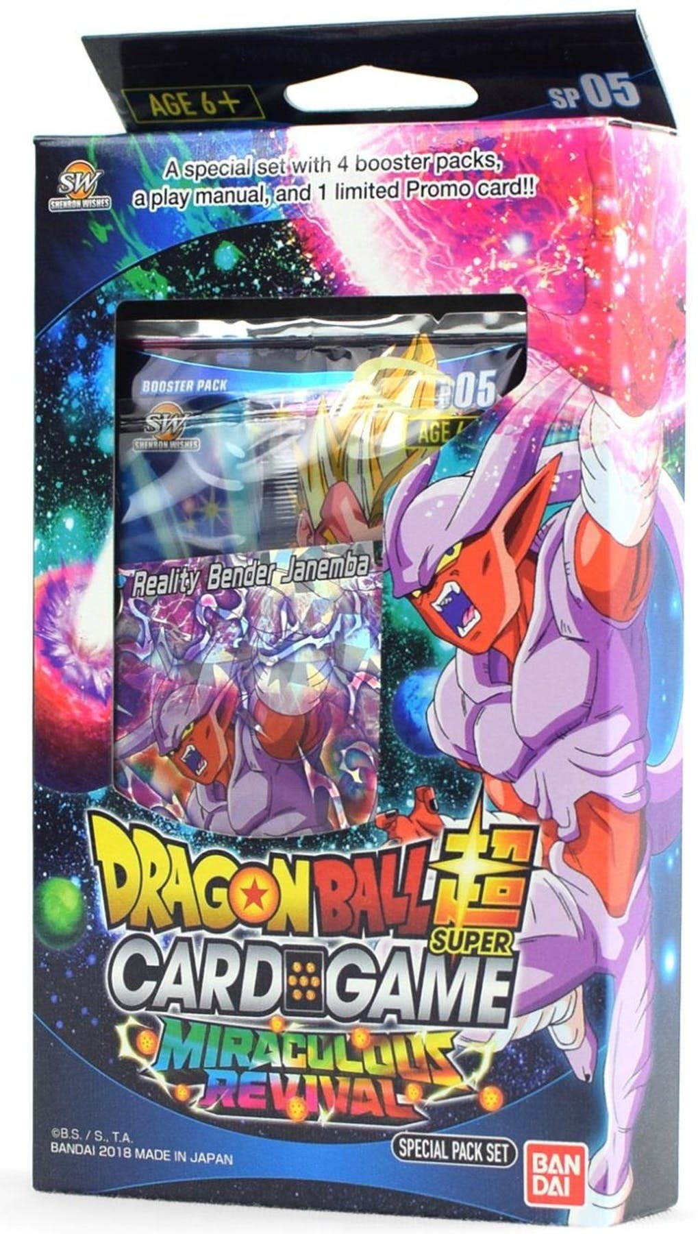 Dragon Ball Super Card Game: Special Pack Set - Miraculous Revival