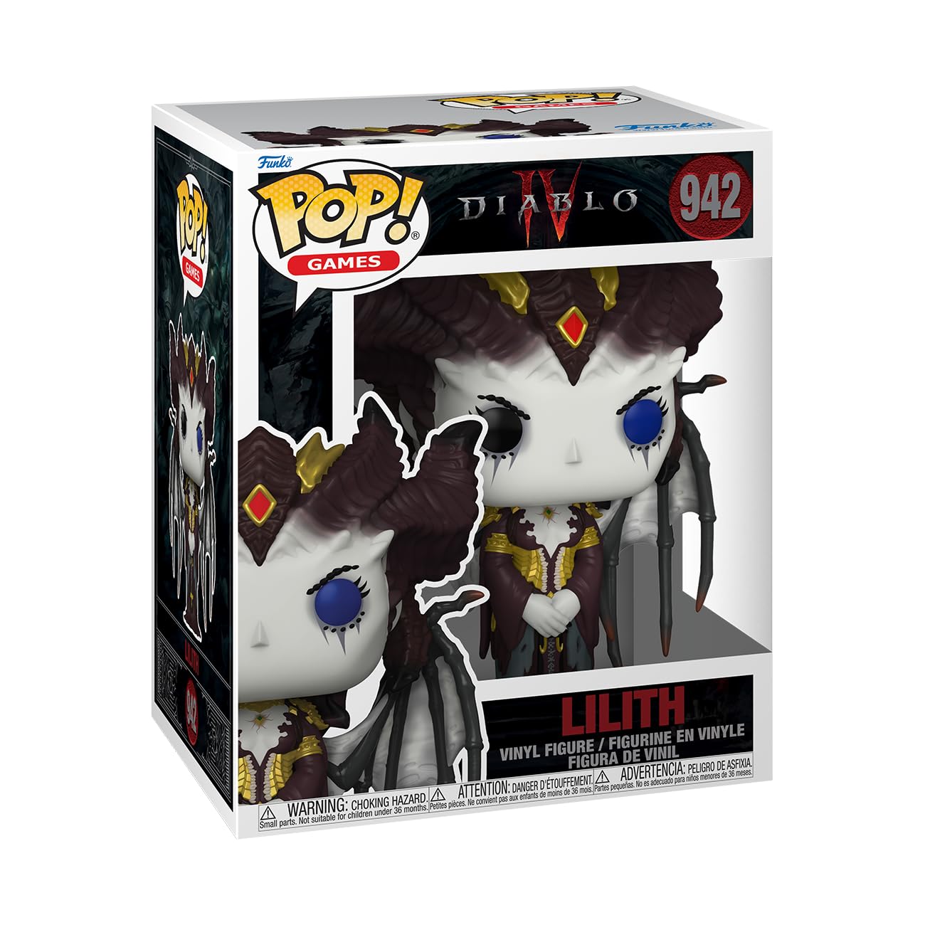 Funko POP! Super: Diablo 4- Lilith - Collectable Vinyl Figure - Gift Idea - Official Merchandise - Toys for Kids & Adults - Video Games Fans - Model Figure for Collectors and Display