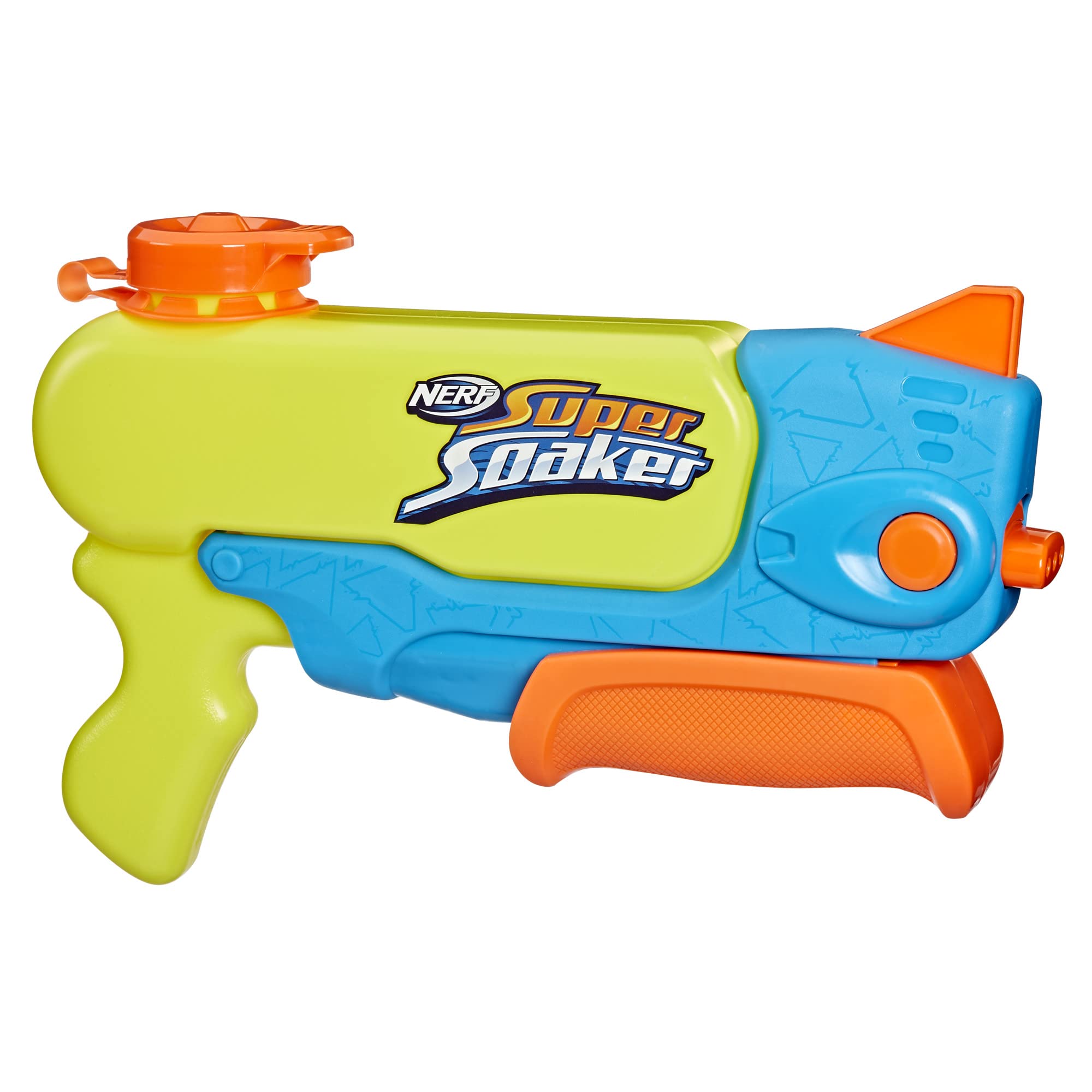 Nerf Super Soaker Wave Spray Water Blaster | 887 ml Capacity | Moving Nozzle for Wild Wave Soakage | Outdoor Water Toys for 6+ Year Old Kids | Garden Games Gift Idea for Boys and Girls