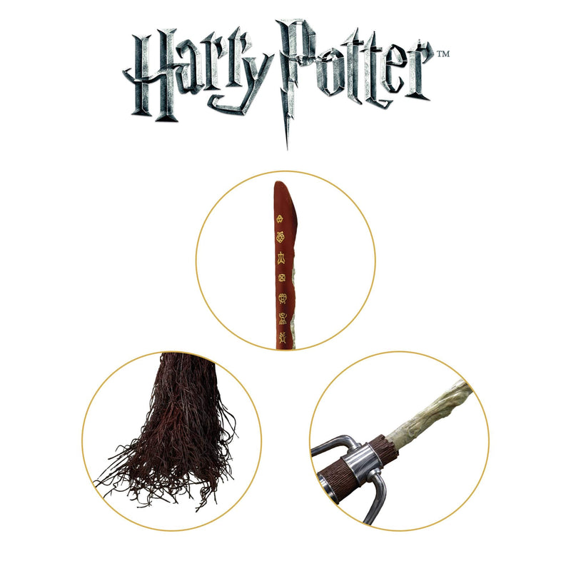 The Noble Collection Harry Potter Firebolt Broom - Approx 42in (106cm) Flying Broomstick Replica - Officially Licensed Harry Potter Film Set Movie Toy - Gifts for Family, Friends & Harry Potter Fan