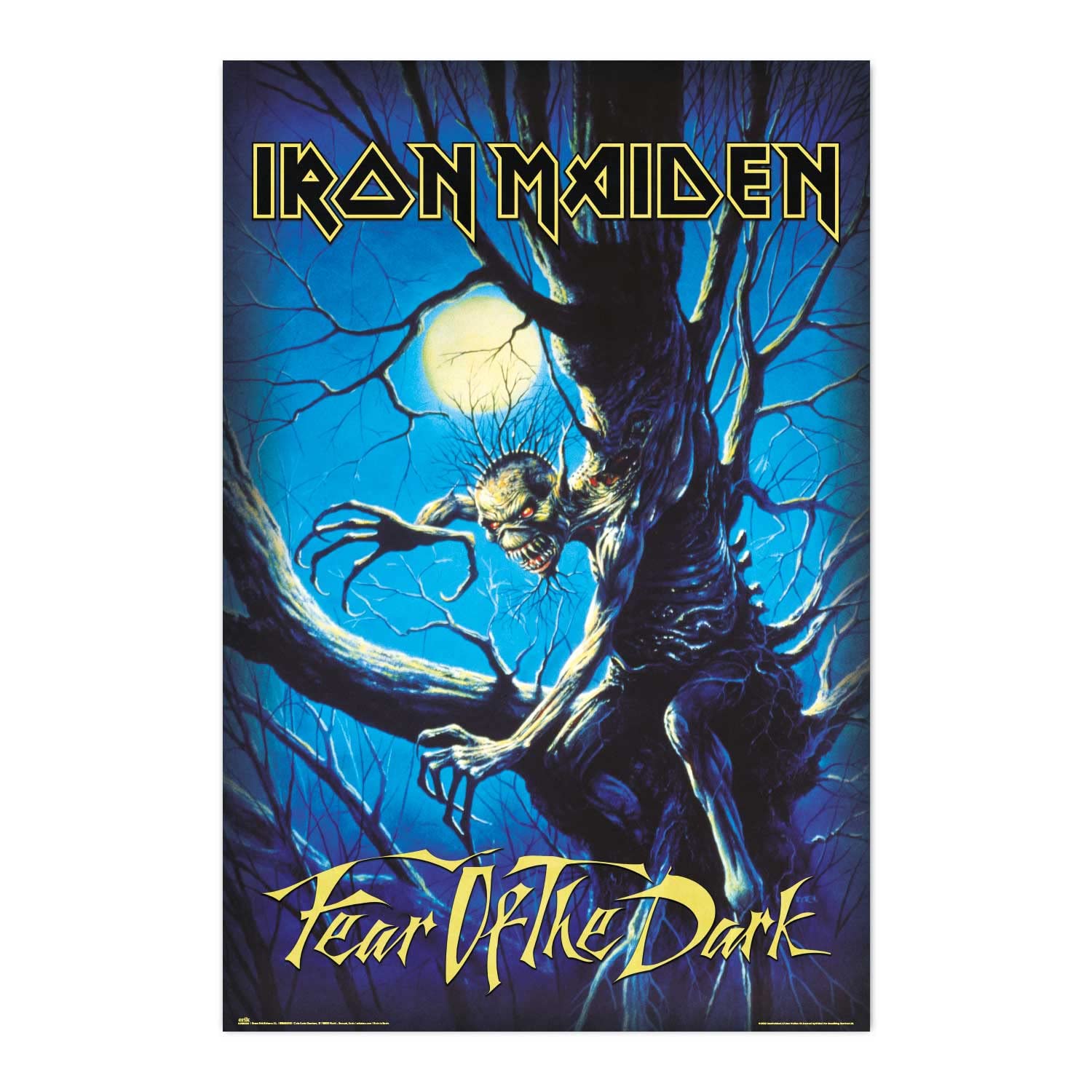 Grupo Erik Iron Maiden Fear Of The Dark Poster - 36 x 24 inches / 91.5 x 61 cm - Shipped Rolled Up - Cool Posters - Art Poster - Posters & Prints - Wall Posters