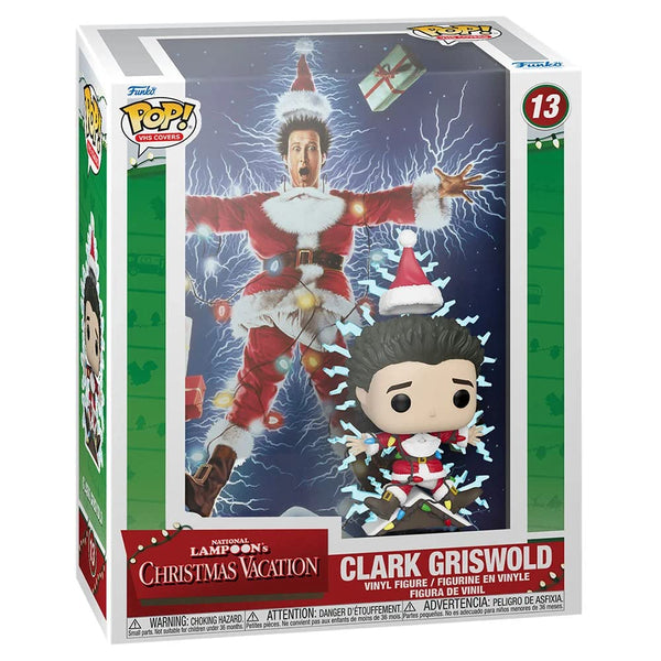 Funko Christmas Vacation VHS Cover Limited Edition Exclusive with Clark Griswold Pop! Figure in Display Case