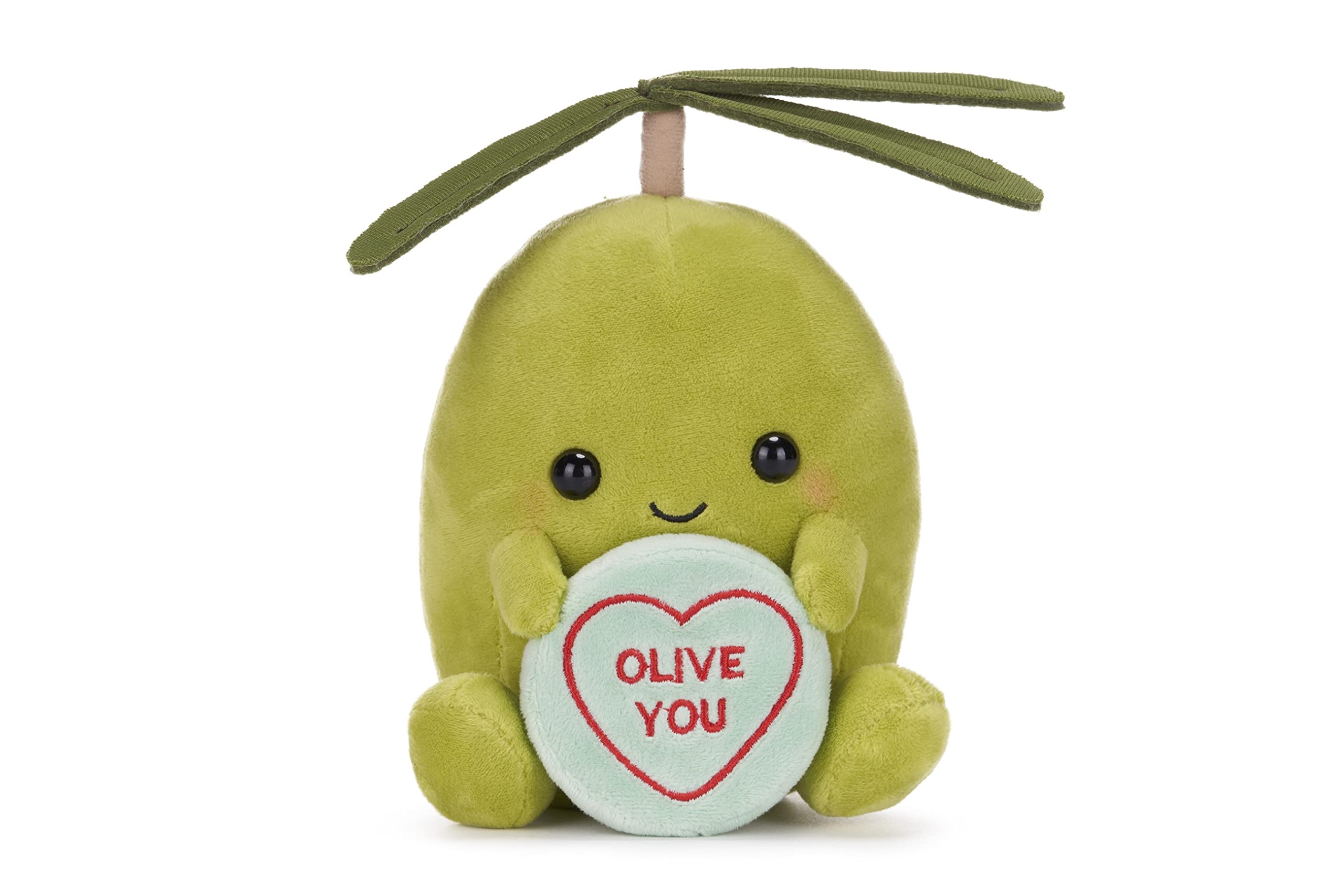 Swizzels 38013 Love Hearts 18CM (7-inches) Ollie Olive You Plush Soft Toy