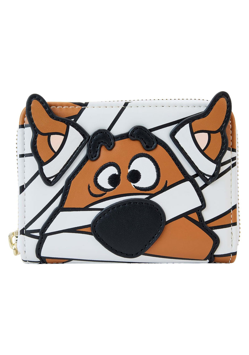 Loungefly Scooby-Doo Mummy Cosplay Zip-Around Wallet, White, One Size