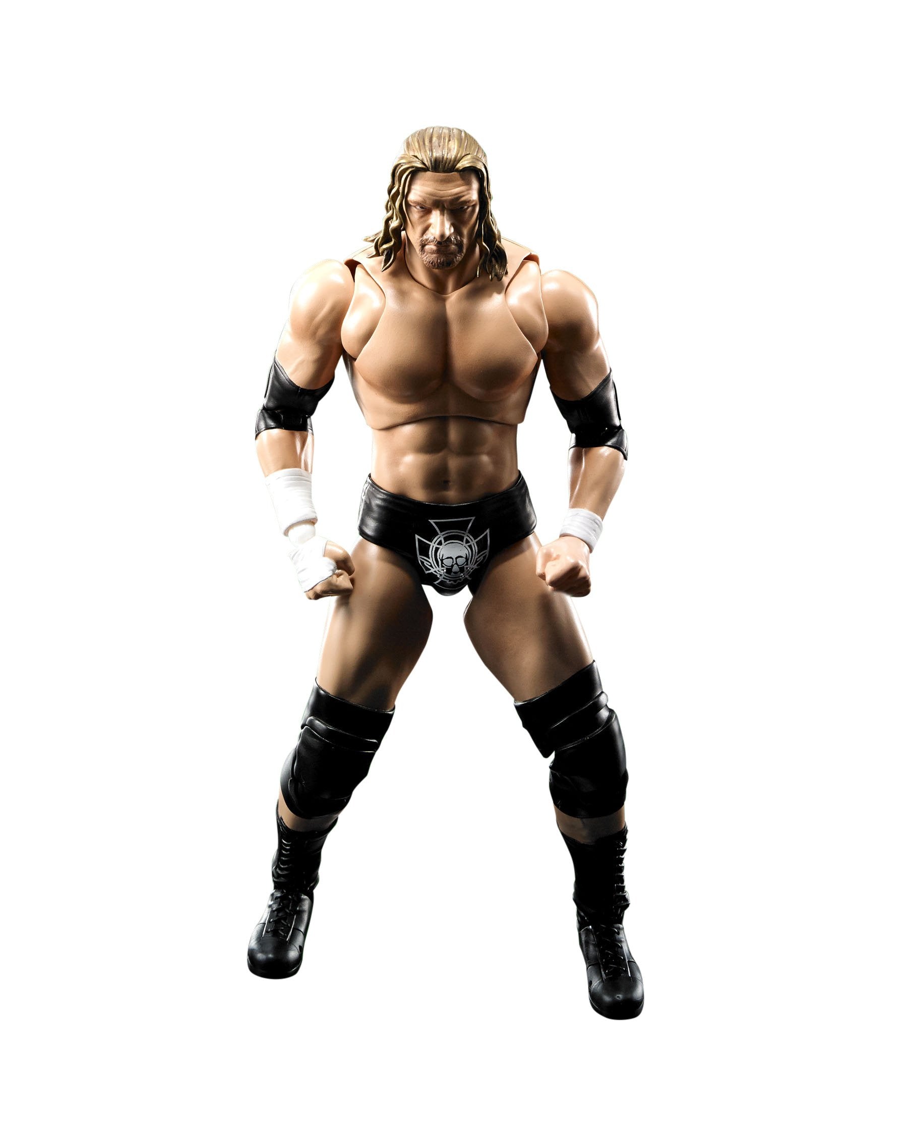 Bandai Tamashii Nations S.H. Figuarts Triple "WWE" Action Figure, 8 Inches