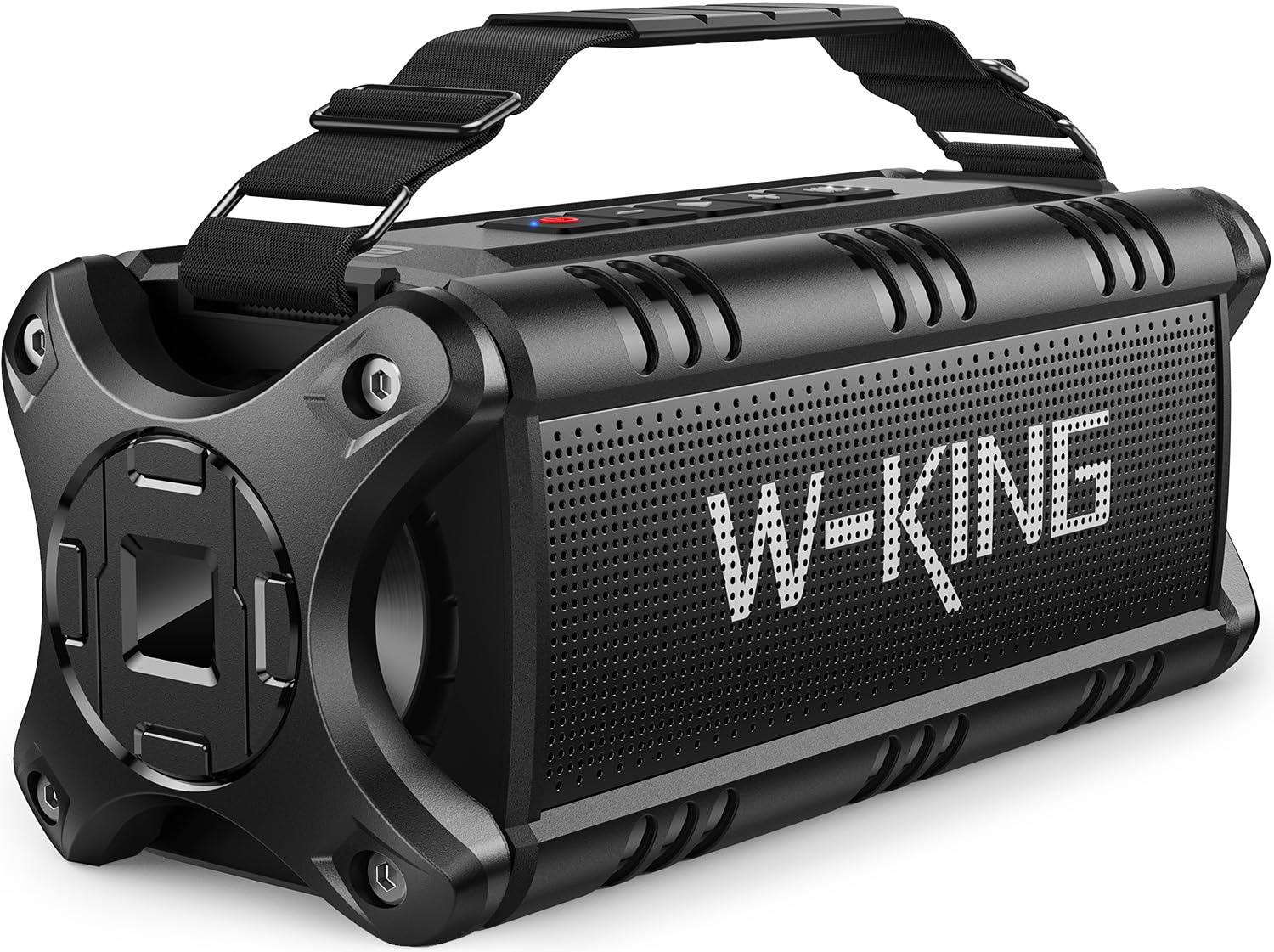 Bluetooth Speaker, W-KING 90W Peak 50W RMS Speakers Wireless Bluetooth 5.0 With Deep Bass,IPX6 Waterproof Loud Bluetooth Speaker 40H Playtime/Two Portable Speakers Pairing/TF Card/EQ/NFC Outdoor Party