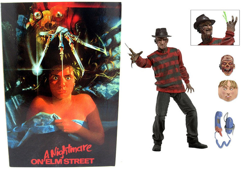 Star images 39759 Other License Freddy Action Figure, Red/Black/Green