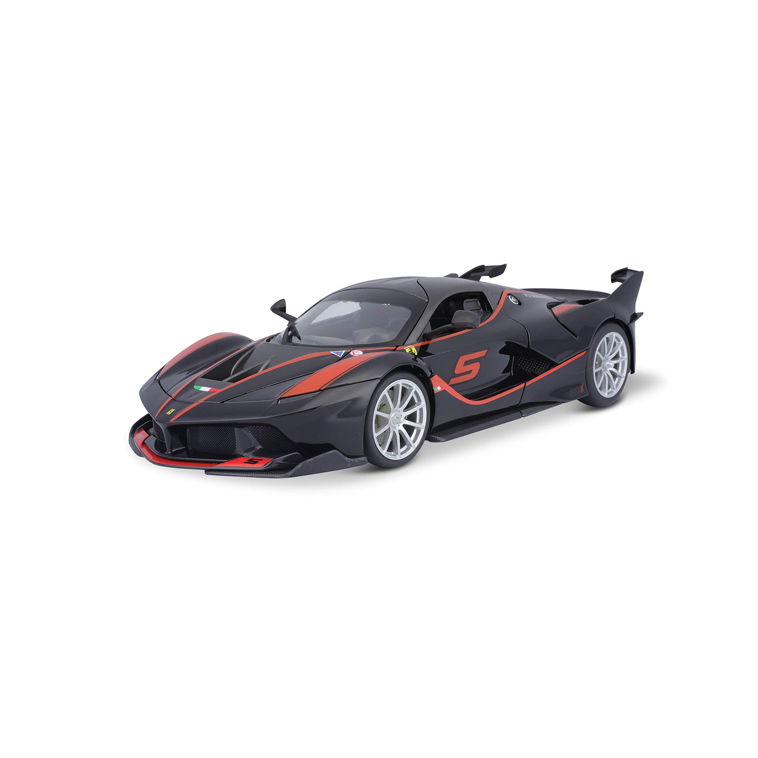 Bburago 18-16010BK Ferrari FXX-K 1:18 Scale Model car, Black