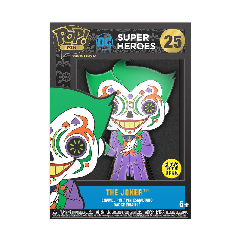 Funko Large Enamel Pin Dc Comics Dotd - Joker Beast - JOKER - DC Comics Enamel Pins - Cute Collectable Novelty Brooch - for Backpacks & Bags - Gift Idea - Official Merchandise