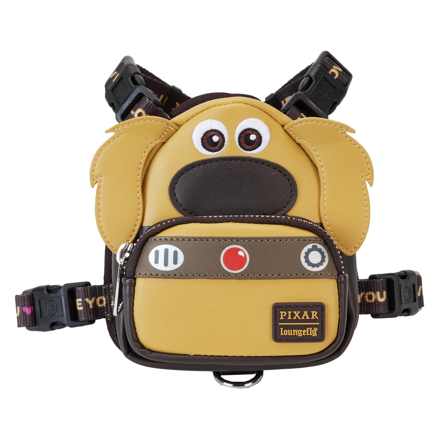 Loungefly: Disney - Up - Up 15th Anniversary Dug Cosplay Mini Backpack Harness Medium