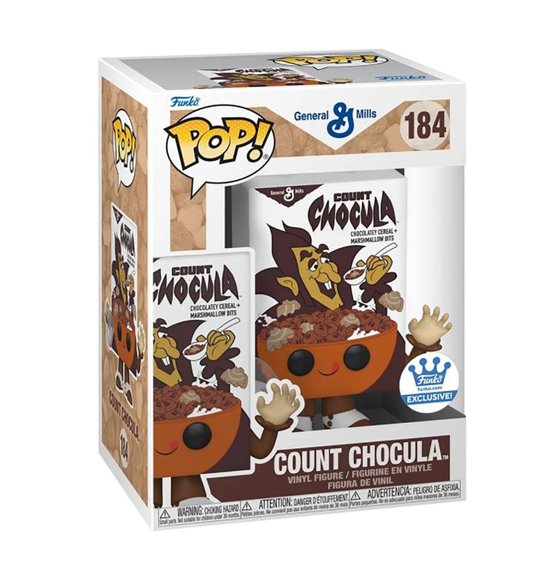 Funko General Mills POP Vinyl Figure | Count Chocula Cereal Box, Brown, One Size