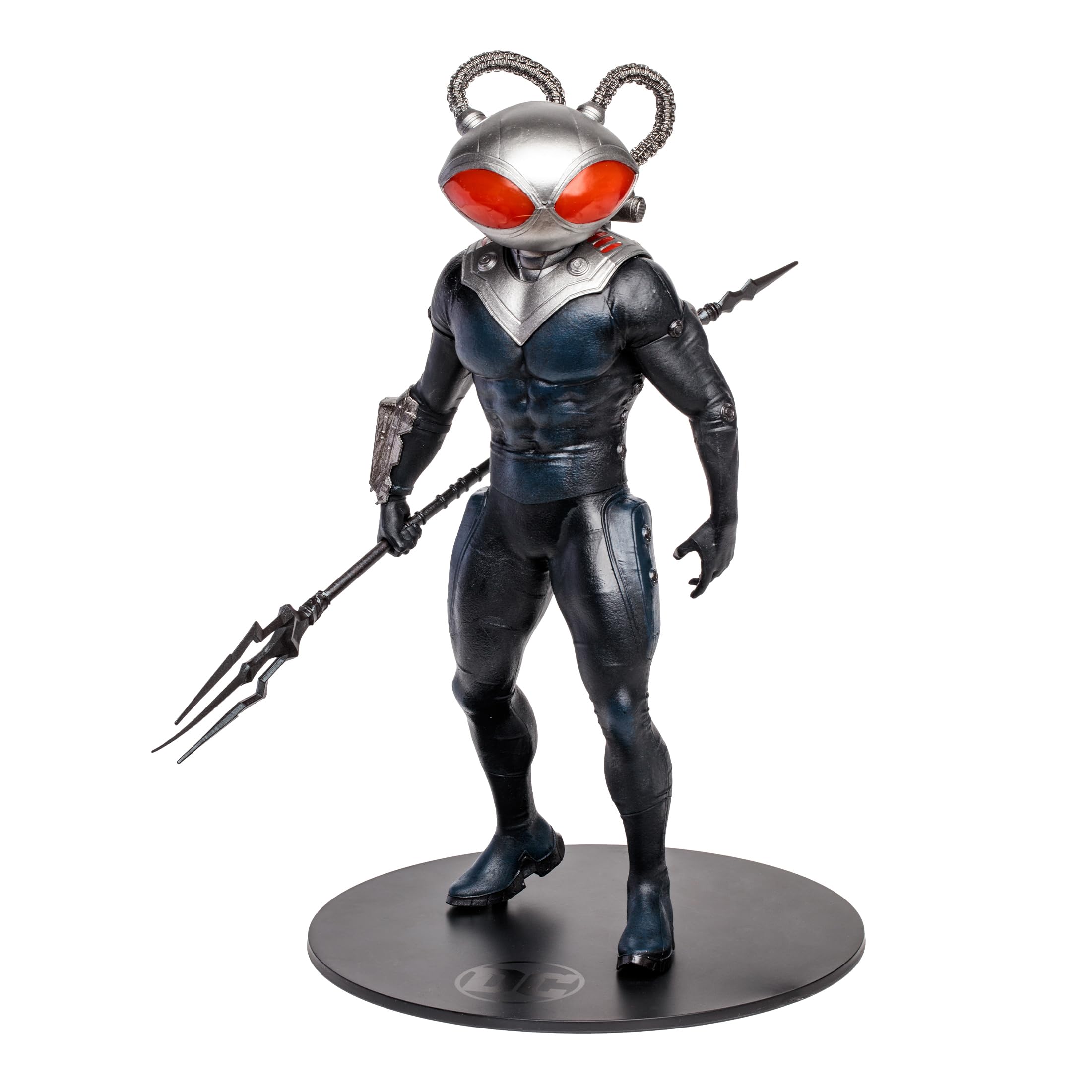 McFarlane Toys DC Aquaman 2 Movie 12 Inches Black Manta Action Figure - Incredibly Detailed Statue Based on Aquaman and the Lost Kingdom - Expand Your DC Multiverse Collection