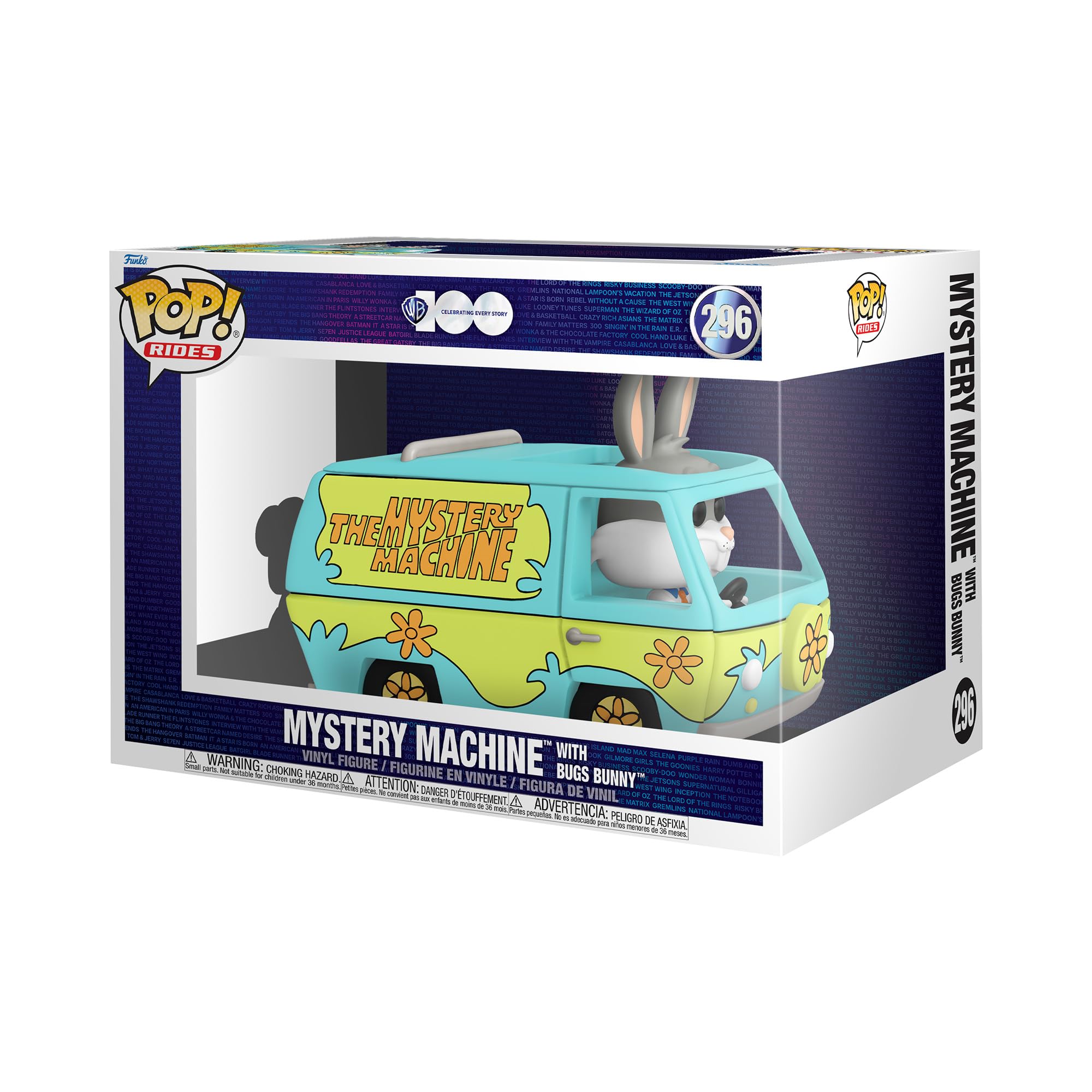 Funko POP! Ride Super Deluxe: HB - Mystery Machine With Bugs Bunny - Looney Tunes - Collectable Vinyl Figure - Gift Idea - Official Merchandise - Toys for Kids & Adults - TV Fans