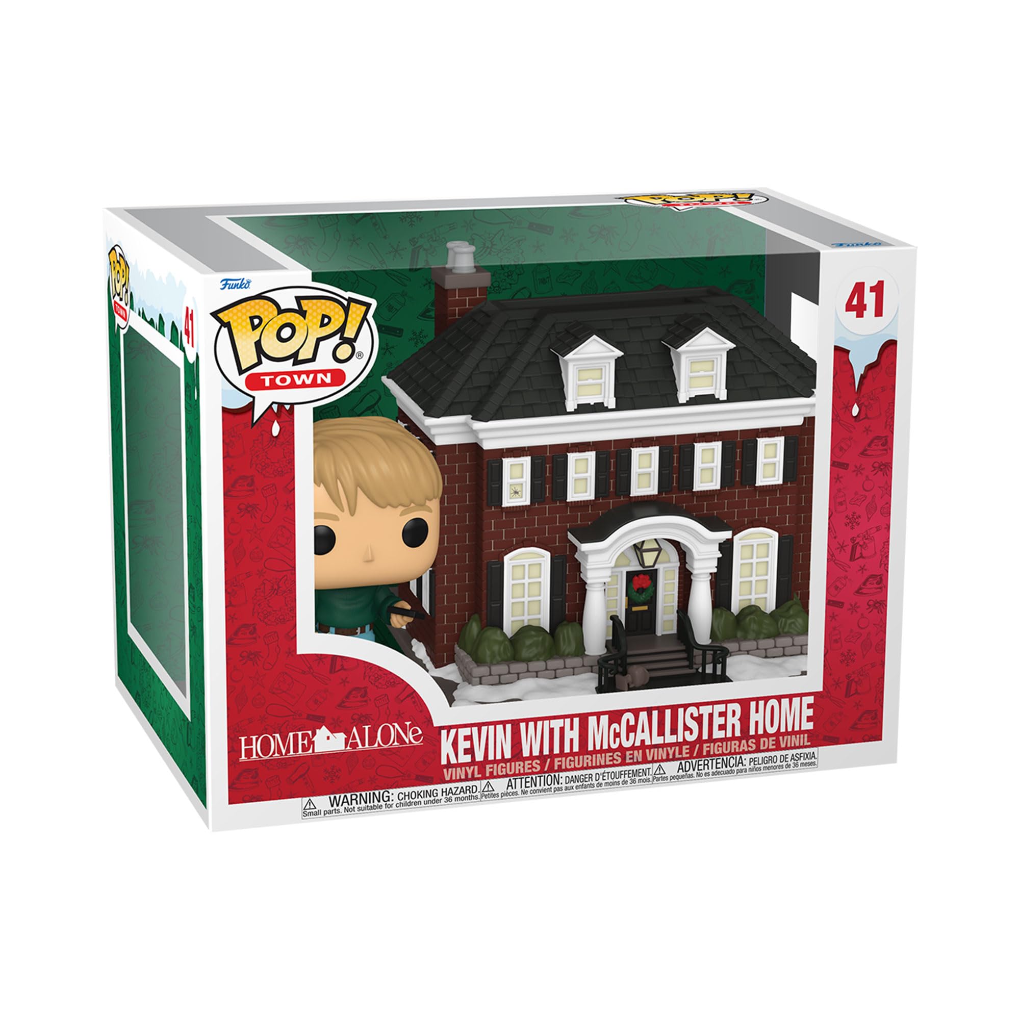 Funko Pop! Town: Home Alone - Kevin McCallister With Home - Collectable Vinyl Figure - Gift Idea - Official Merchandise - Toys for Kids & Adults - Movies Fans - Model Figure for Collectors