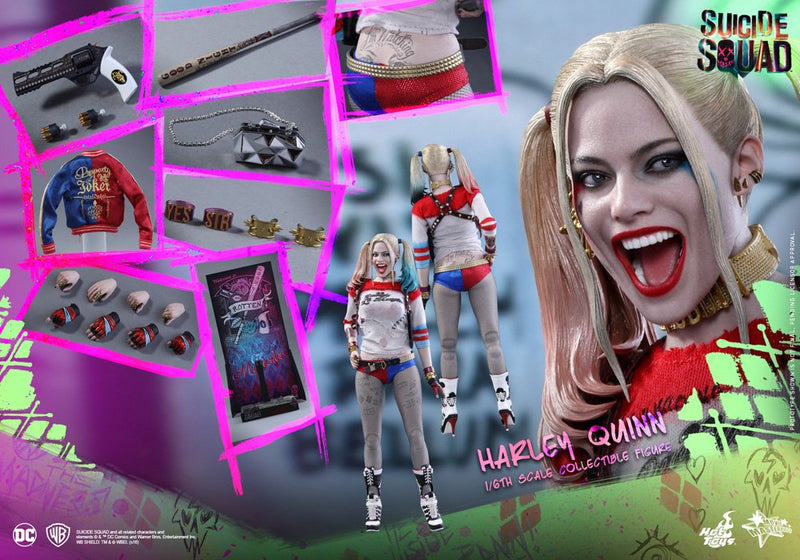 Hot Toys Suicide Squad Harley Quinn 1:6 Scale Collectible Action Figure