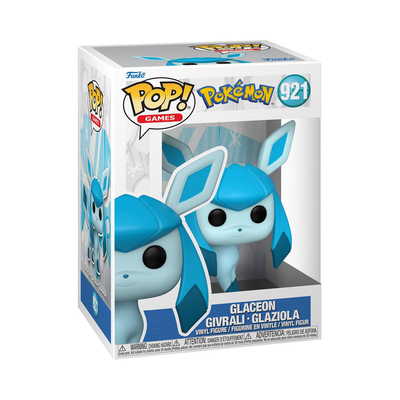 Funko POP! Games: Pokemon - Glaceon - Collectable Vinyl Figure - Gift Idea - Official Merchandise - Toys for Kids & Adults - Video Games Fans - Model Figure for Collectors and Display