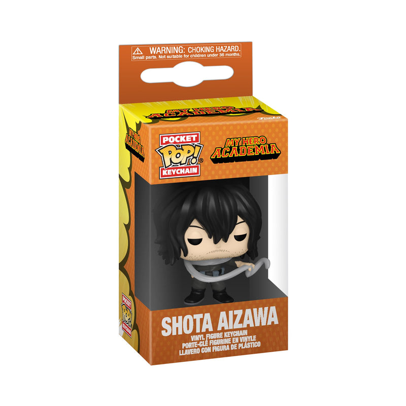 Funko Pop! Keychain: MHA - Shota Aizawa - My Hero Academia Novelty Keyring - Collectable Mini Figure - Stocking Filler - Gift Idea - Official Merchandise - Anime Fans - Backpack Decor