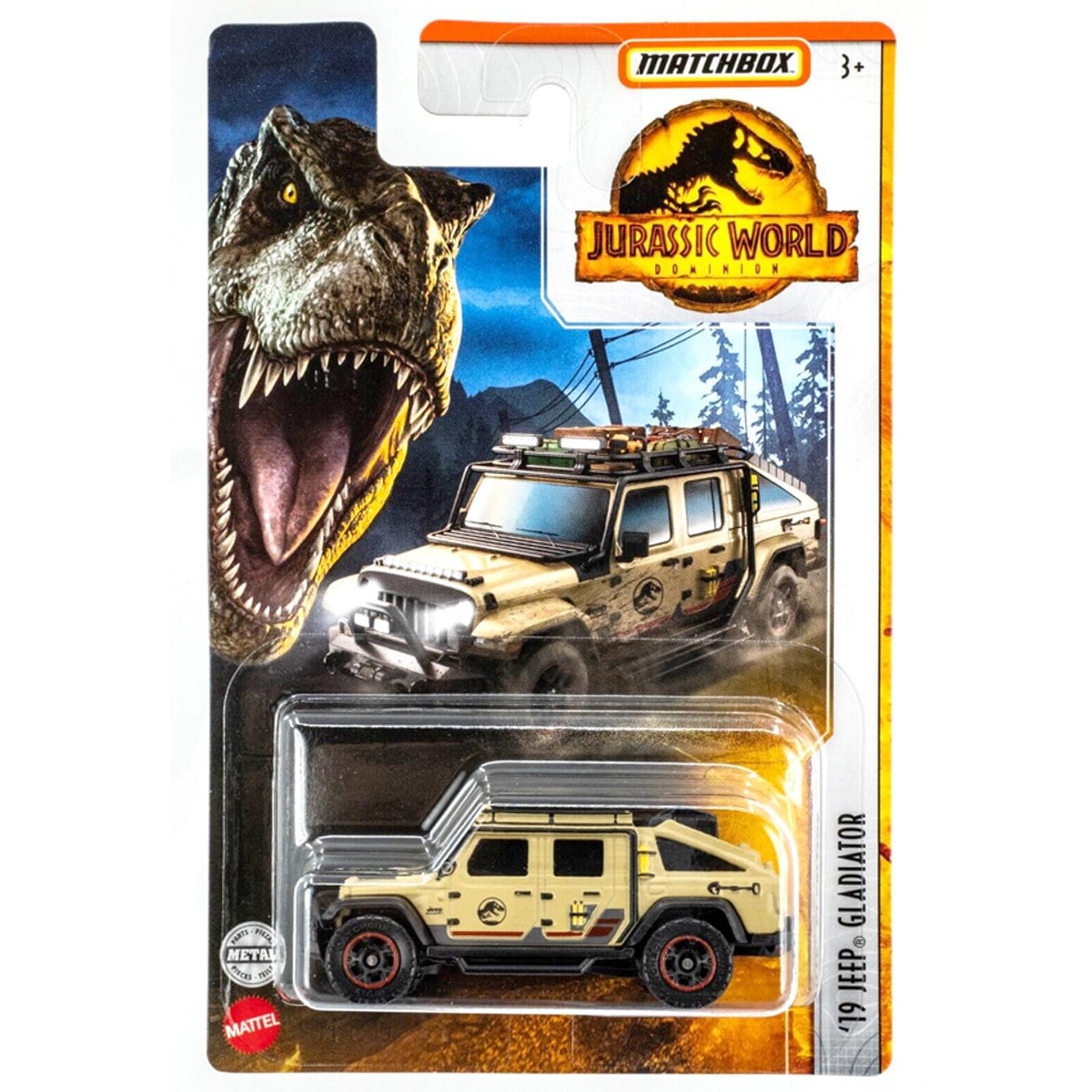 Matchbox Jurassic World Dominion '19 Jeep Gladiator