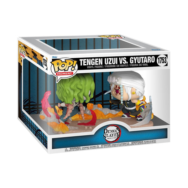 Funko Pop! Moments: DS - Tengen Uzui Vs Gyutaro - Demon Slayer - Collectable Vinyl Figure - Gift Idea - Official Merchandise - Toys for Kids & Adults - Anime Fans - Model Figure for Collectors