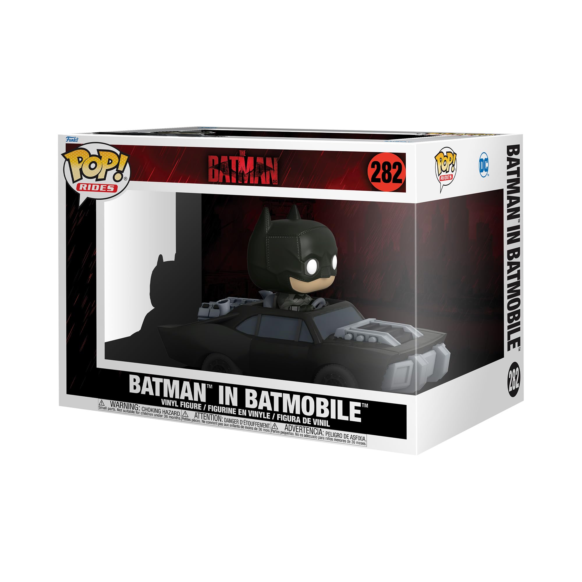 Funko Pop! Ride Super Deluxe: - Batman - Batman - Collectable Vinyl Figure - Gift Idea - Official Merchandise - Toys for Kids & Adults - Movies Fans - Model Figure for Collectors and Display