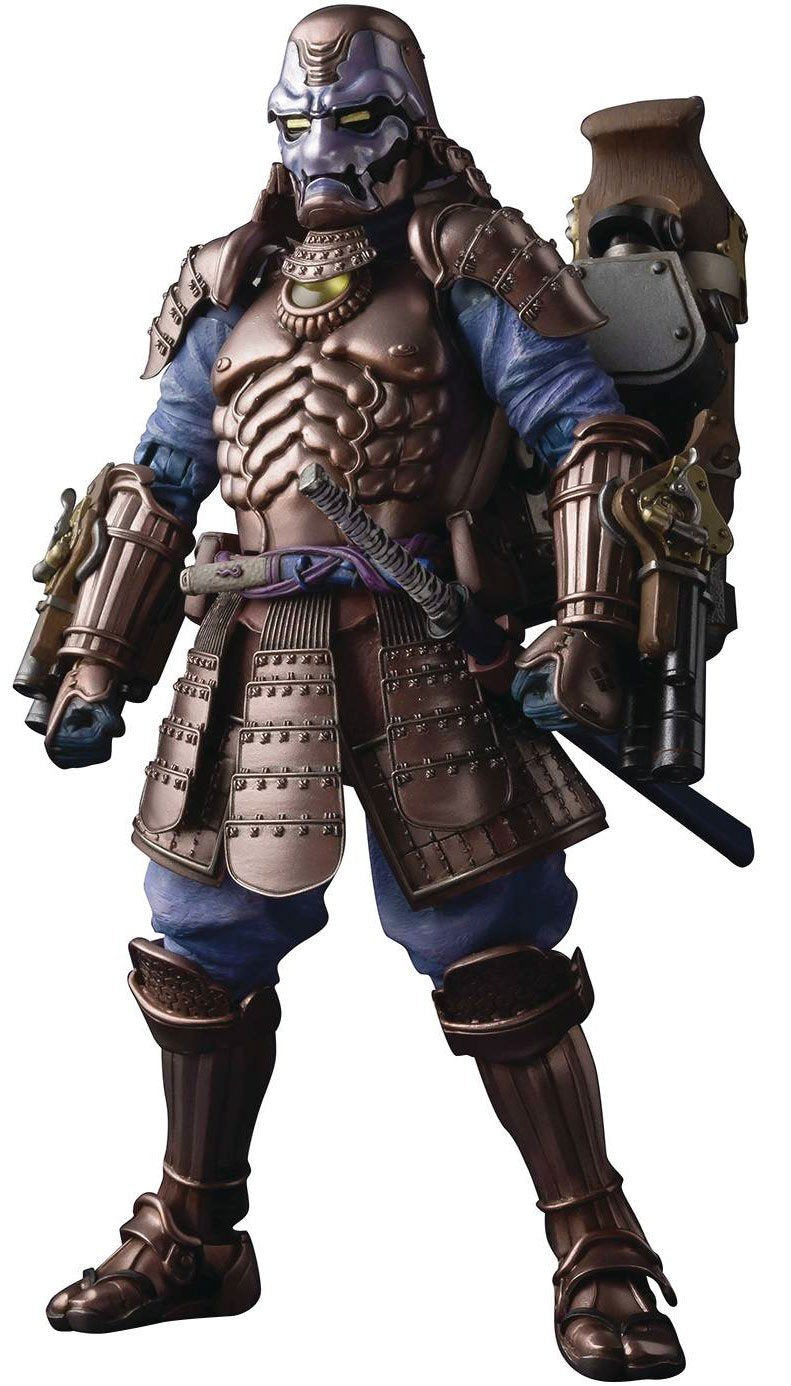 Bandai Tamashii Nations Marvel Koutetsu Samurai War Machine Action Figure, 17 cm