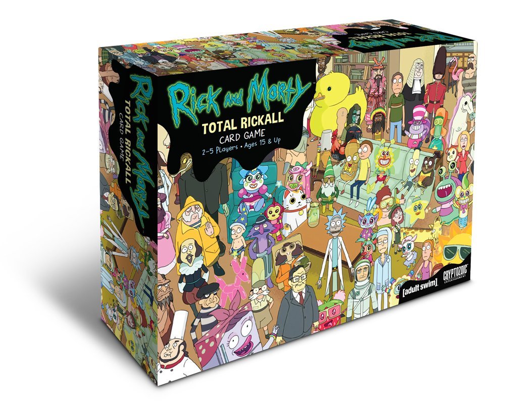 Cryptozoic Entertainment CZE02174 Rick and Morty Total Rickall Cooperative Card Game